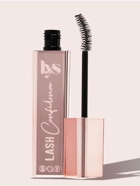 NEW LYS Lash Confidence Curl + Length + Volume Clean Mascara Influential Black